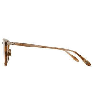 Garrett Leight Kinney J Forever Classic Sunrise Tortoise Sunglasses