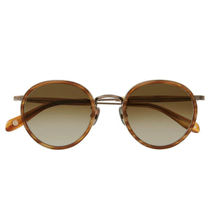 Garrett Leight Wilson X Forever Classic Demi Blonde Antique Gold Sunglasses