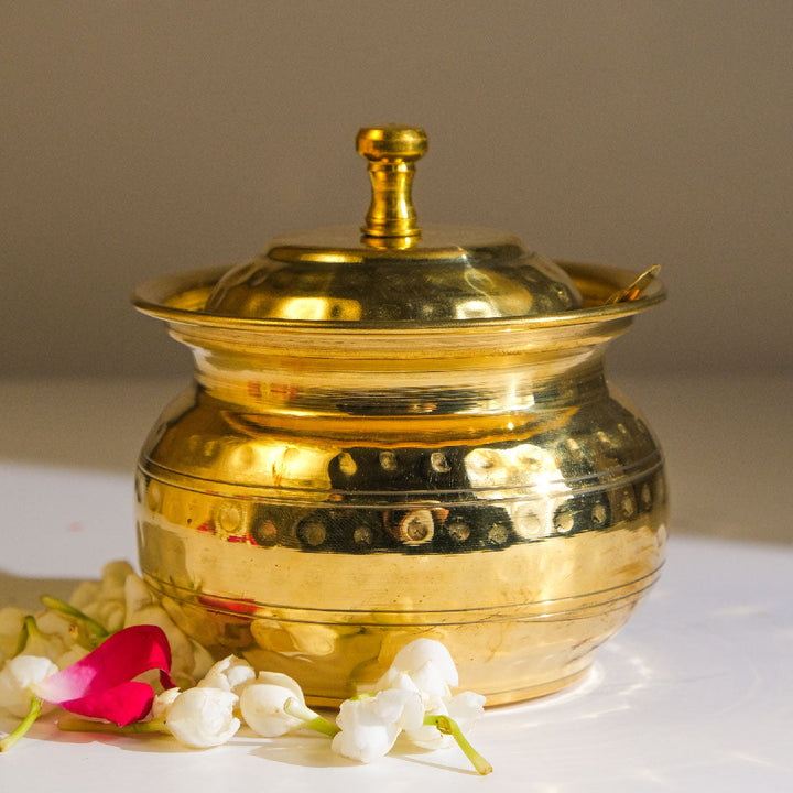 Brass Ghee Pot