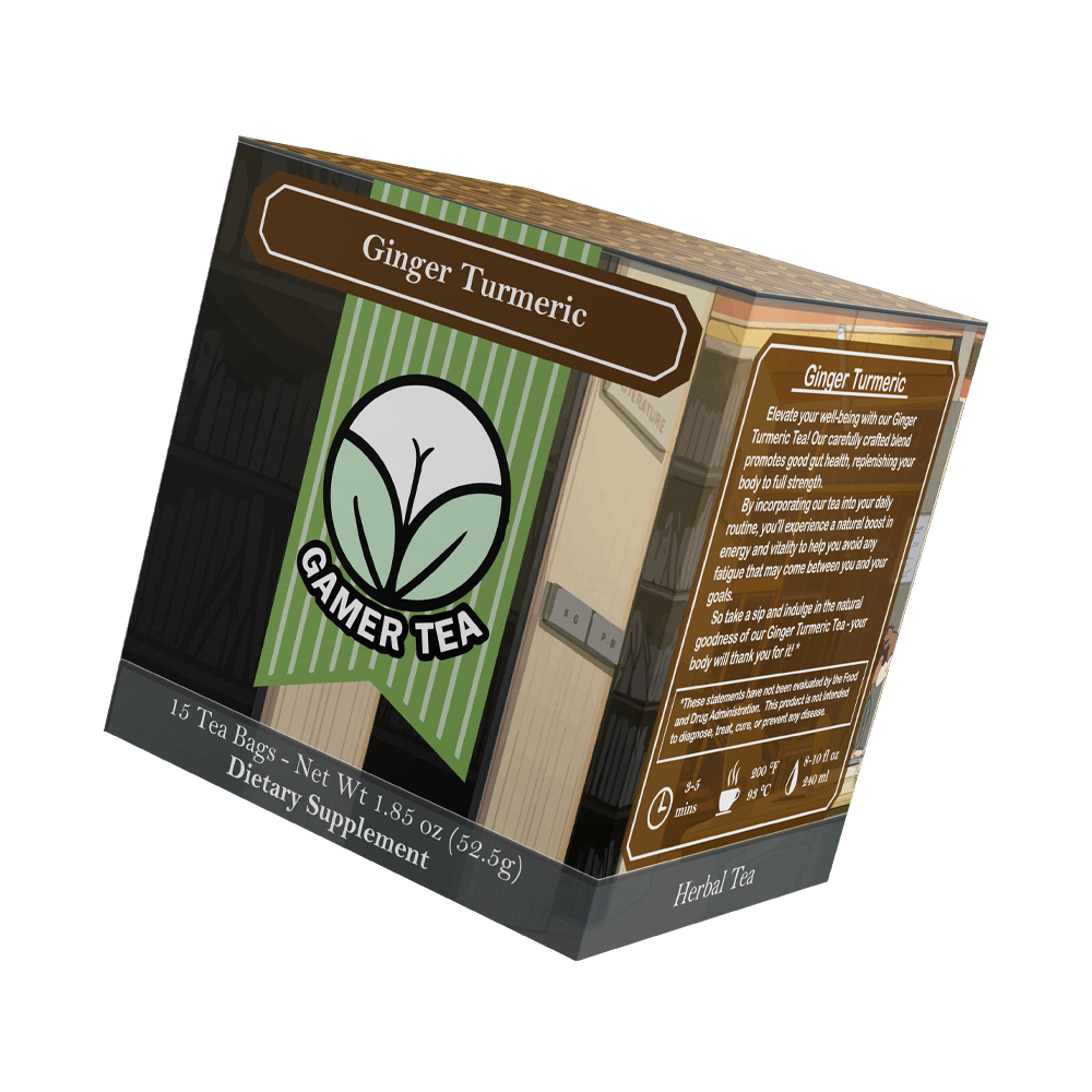 Gamer Tea - Ginger Turmeric