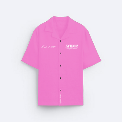 BabyPink Signature Bowling Shirt