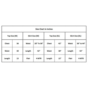 Glorious Black-Pista Green Colored Casual Wear Printed Western Crop Top - Skirt Set