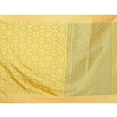 Glorious Golden Yellow Colored Festive Wear Woven Banarasi Silk Saree