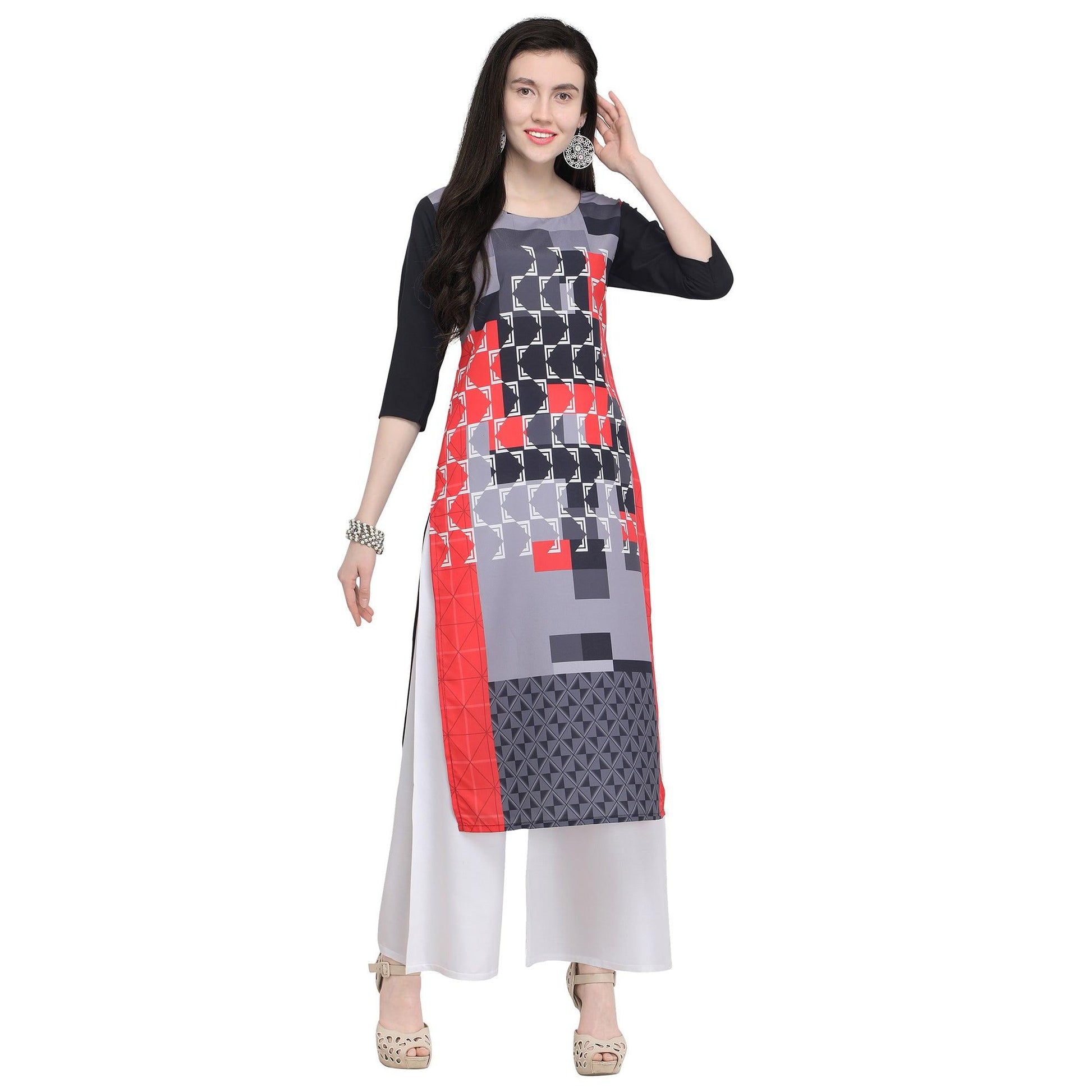 glowing-multi-colored-casual-wear-printed-crepe-kurti