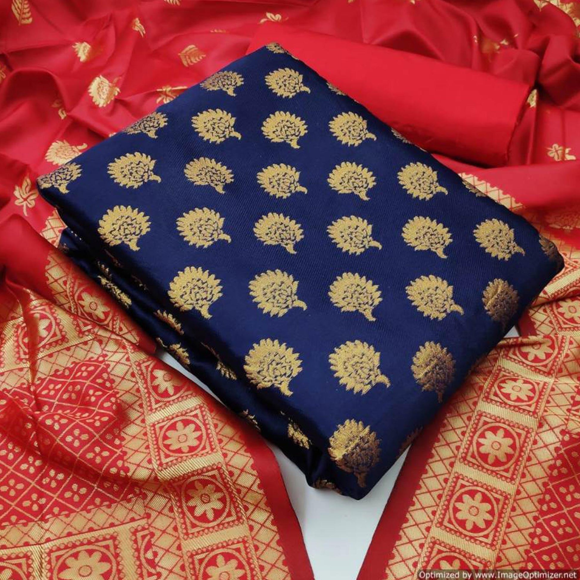 glowing-navy-blue-colored-festive-wear-banarasi-silk-dress-material-78910