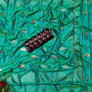 glowing-rama-colored-festive-wear-woven-two-tone-sana-silk-saree-80619