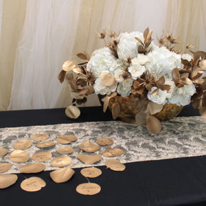 Gold and White Centerpiece Inspiration
