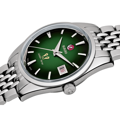 Rado Hyperchrome Green Dial Unisex 37mm