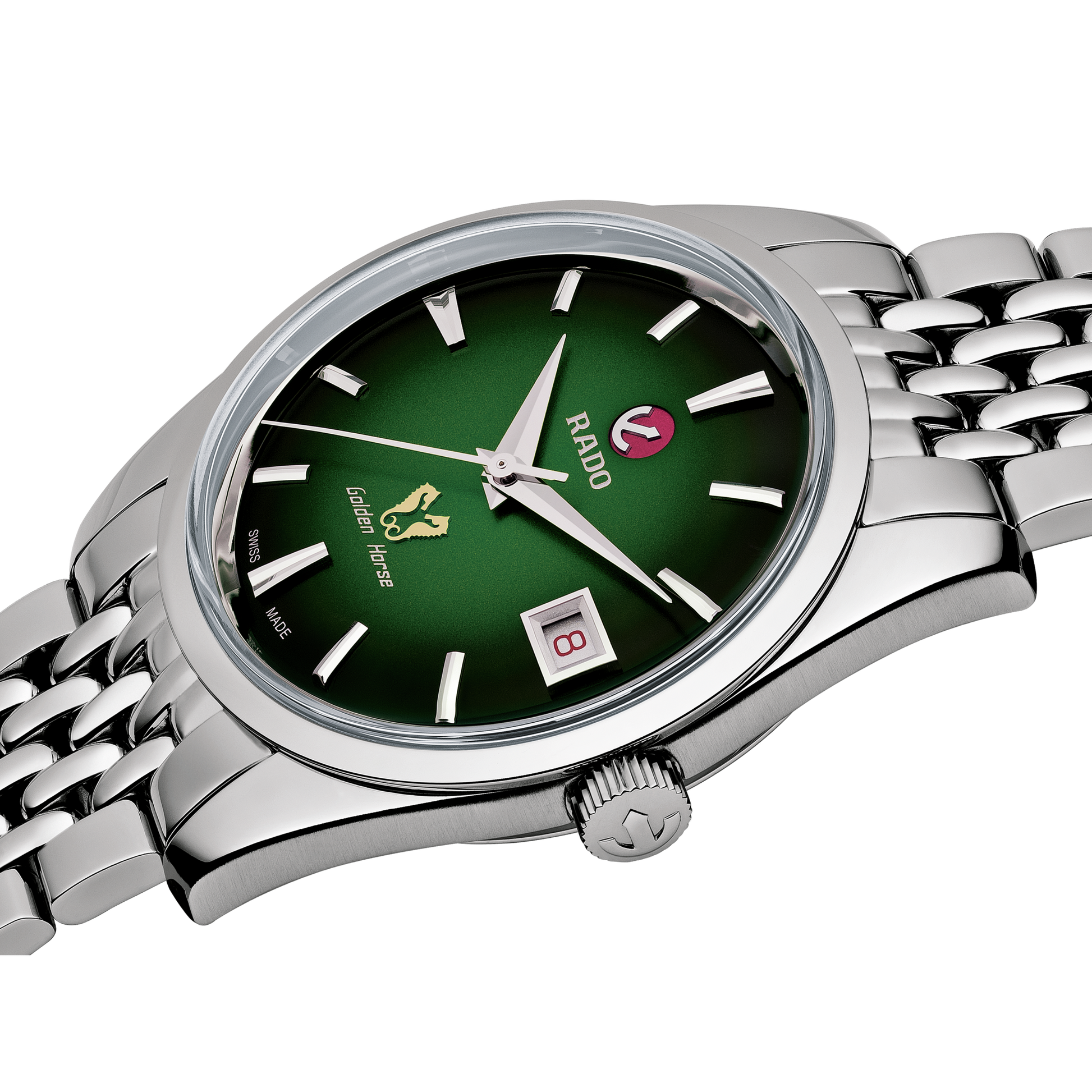 Rado Hyperchrome Green Dial Unisex 37mm
