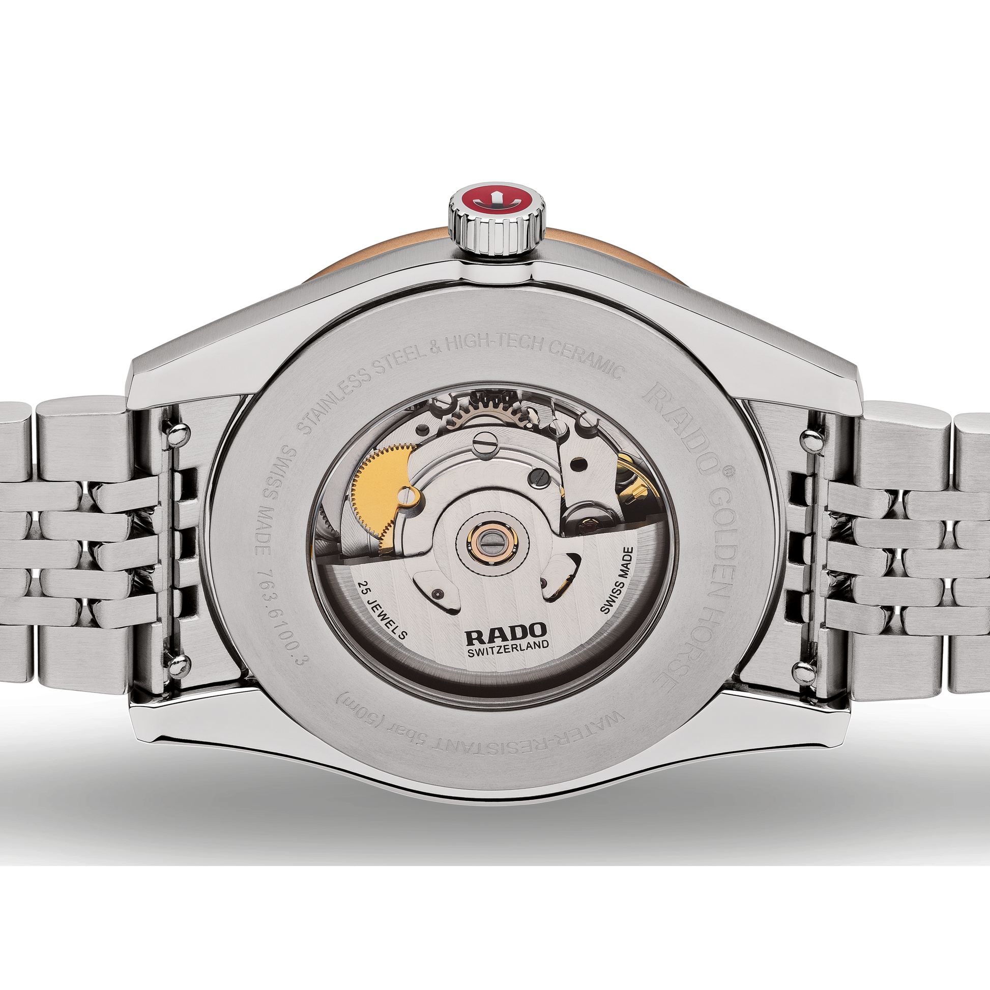 Rado Hyperchrome White Mother-Of-Pearl Dial Women 35mm