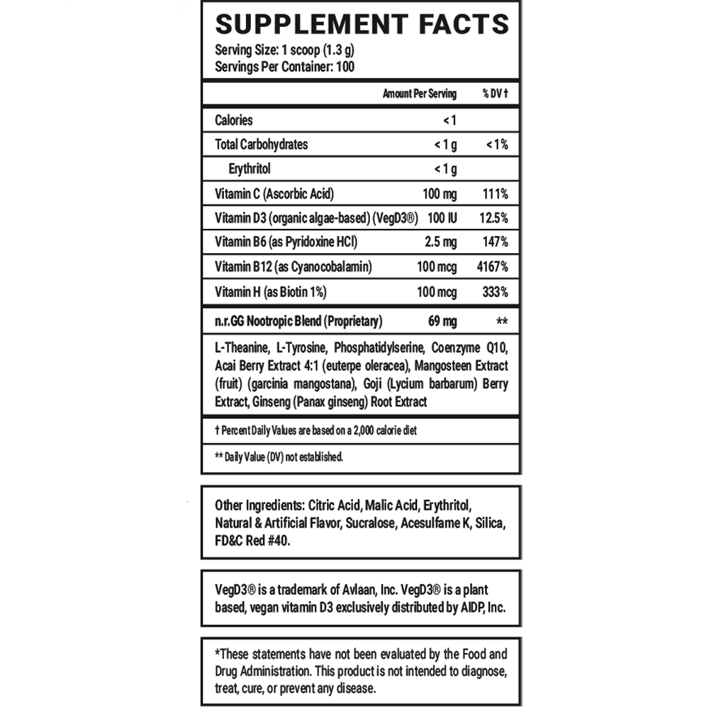 GOOD Caffeine Free - 100 Servings