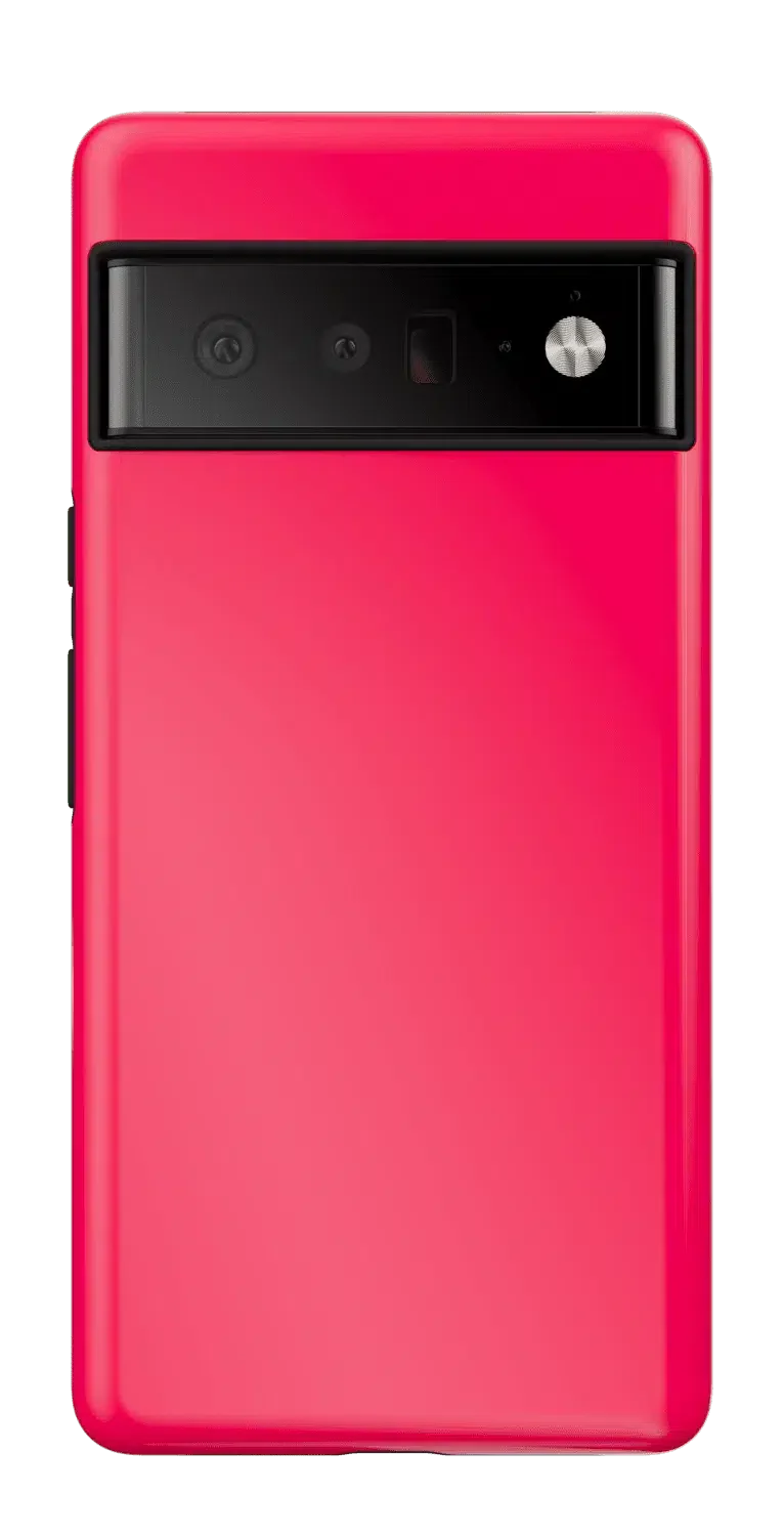 Think Pink | Solid Neon Pink Google Pixel Case