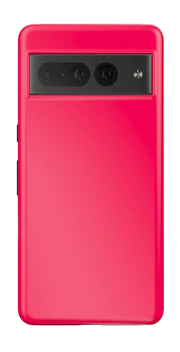 Think Pink | Solid Neon Pink Google Pixel Case