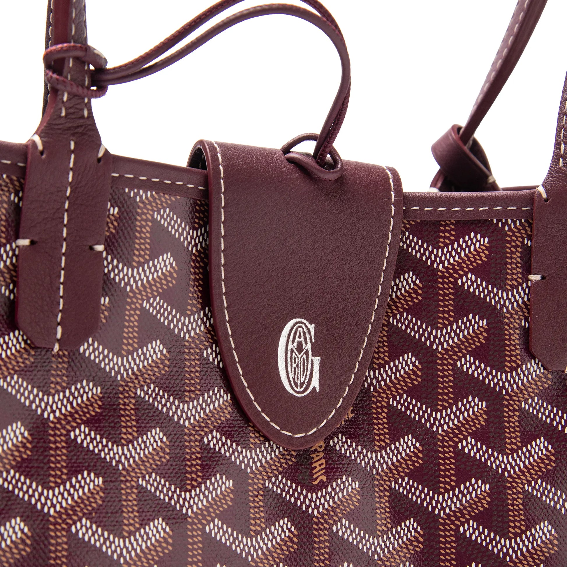 Goyard Anjou Mini Burgundy Bag
