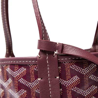 Goyard Anjou Mini Burgundy Bag