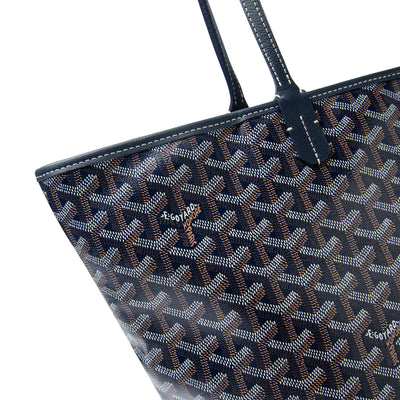 Goyard Artois MM Navy Bag