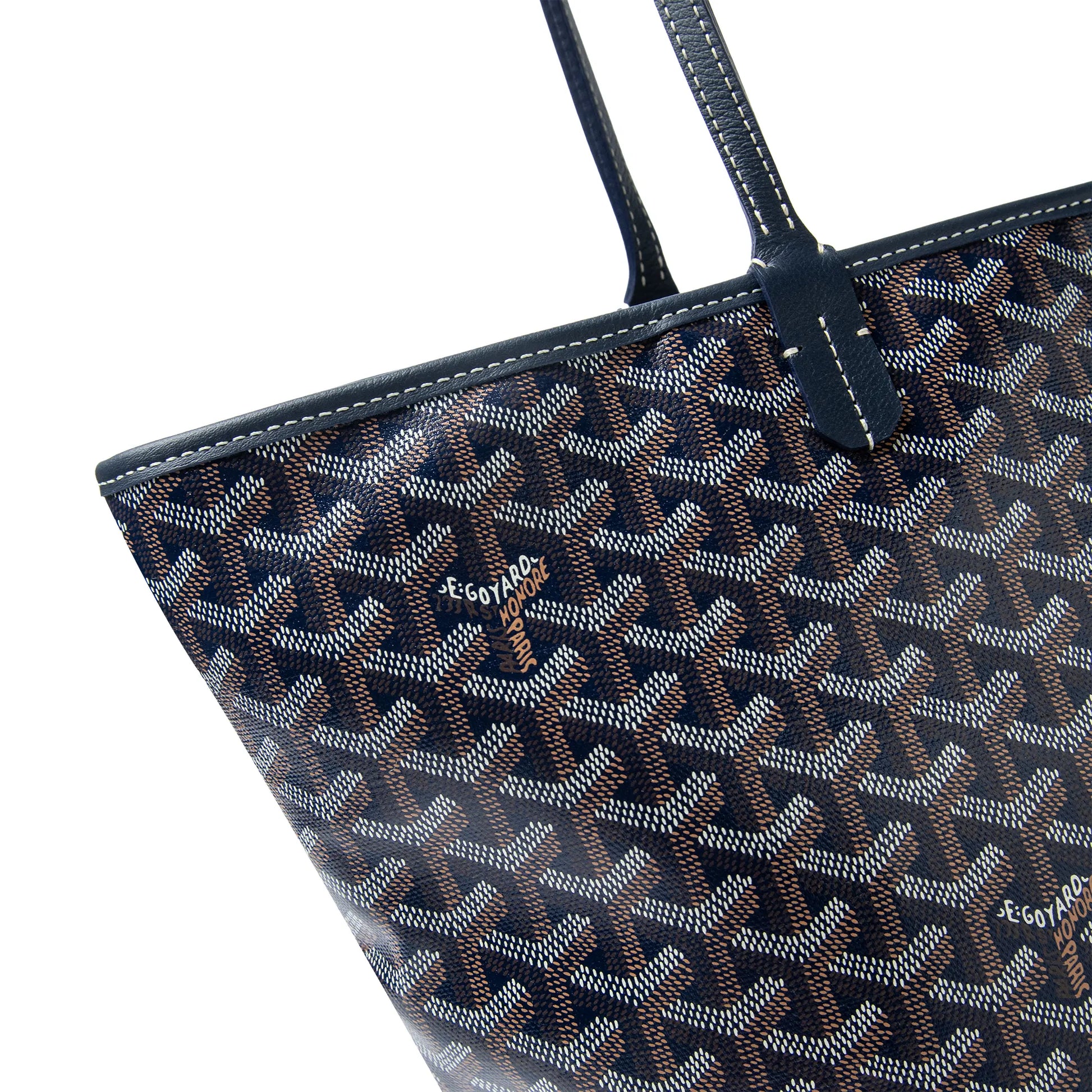 Goyard Artois MM Navy Bag