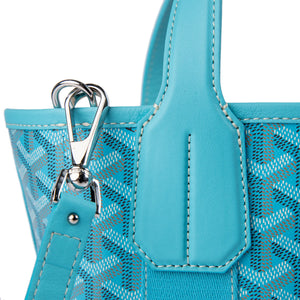 Goyard Belharra Turquoise PM Tote Bag
