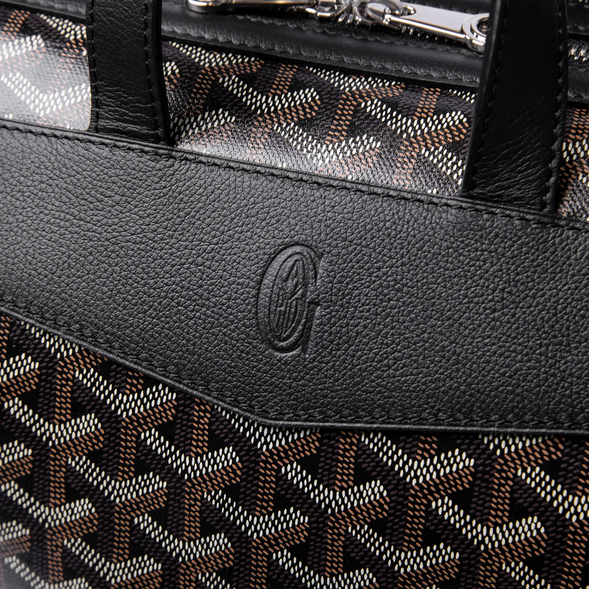 Goyard Black Cisalpin Backpack