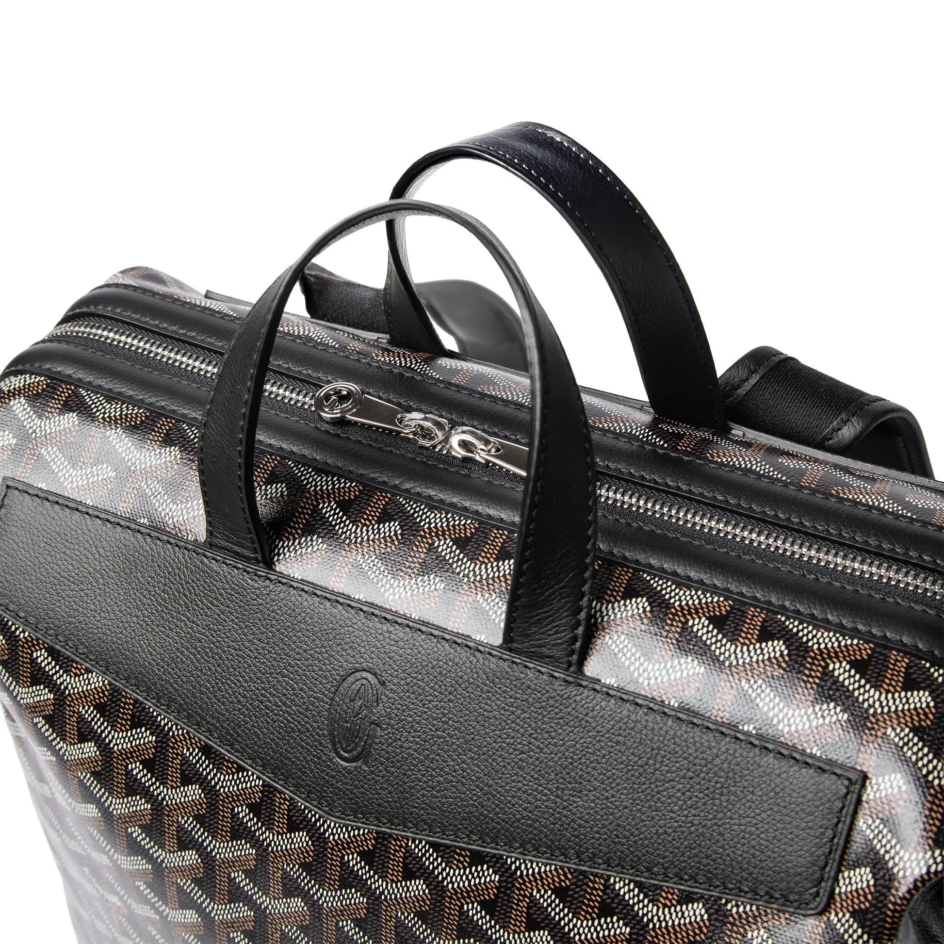 Goyard Black Cisalpin Backpack