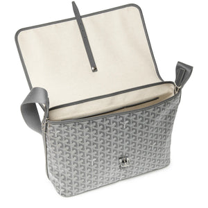 Goyard Capetien MM Grey Messenger Bag