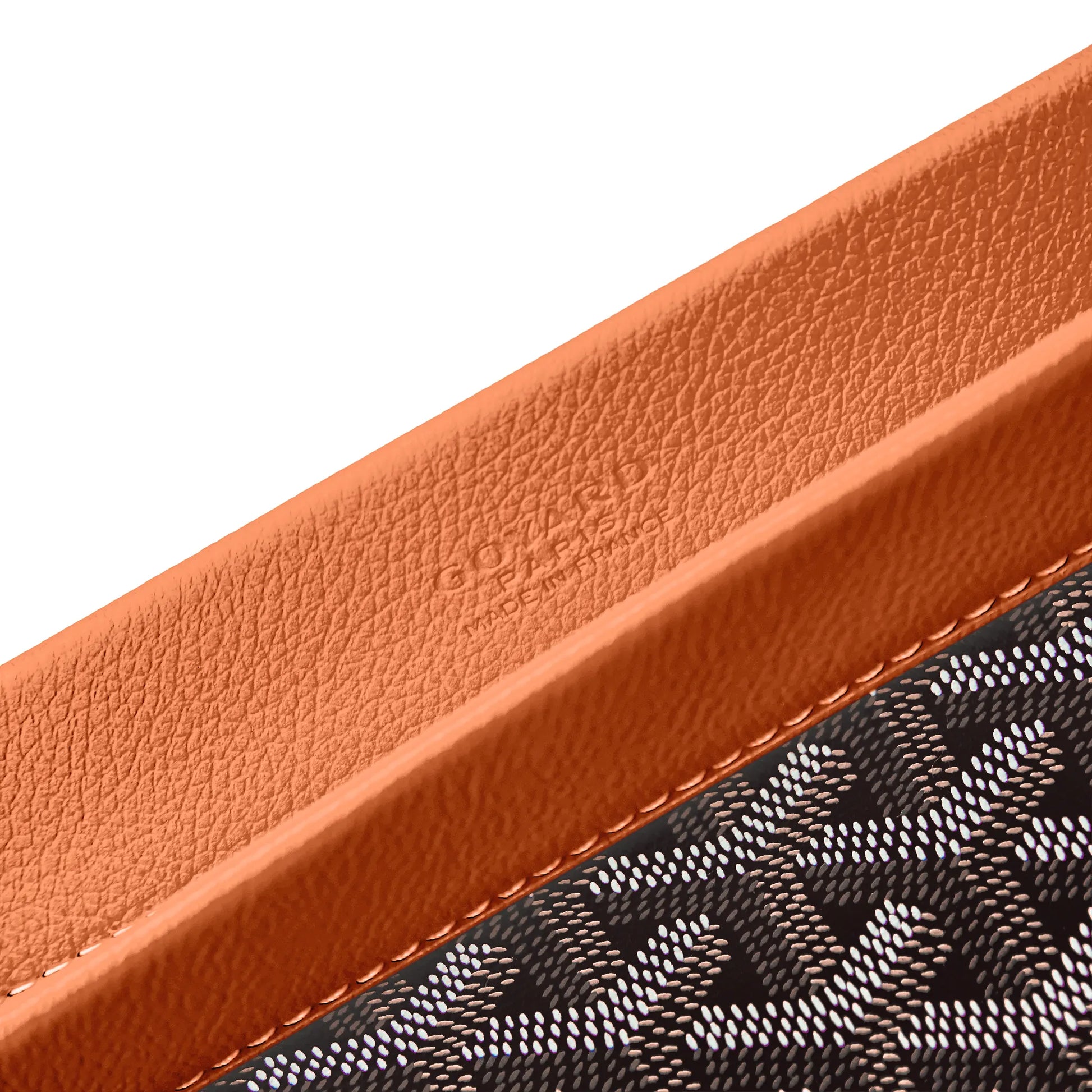 Goyard Conti Black Tan Pouch