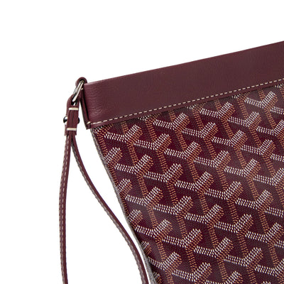 Goyard Conti Burgundy Pouch