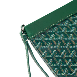 Goyard Conti Green Pouch