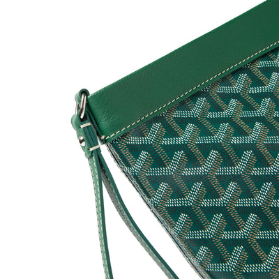 Goyard Conti Green Pouch