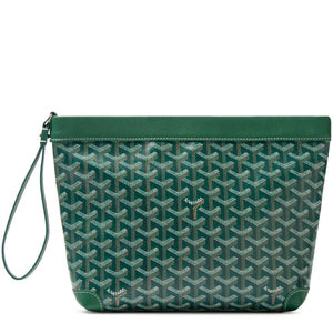 Goyard Conti Green Pouch
