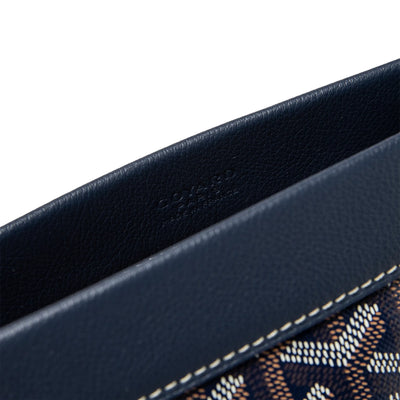 Goyard Conti Navy Blue Pouch