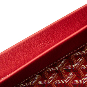 Goyard Conti Red Pouch