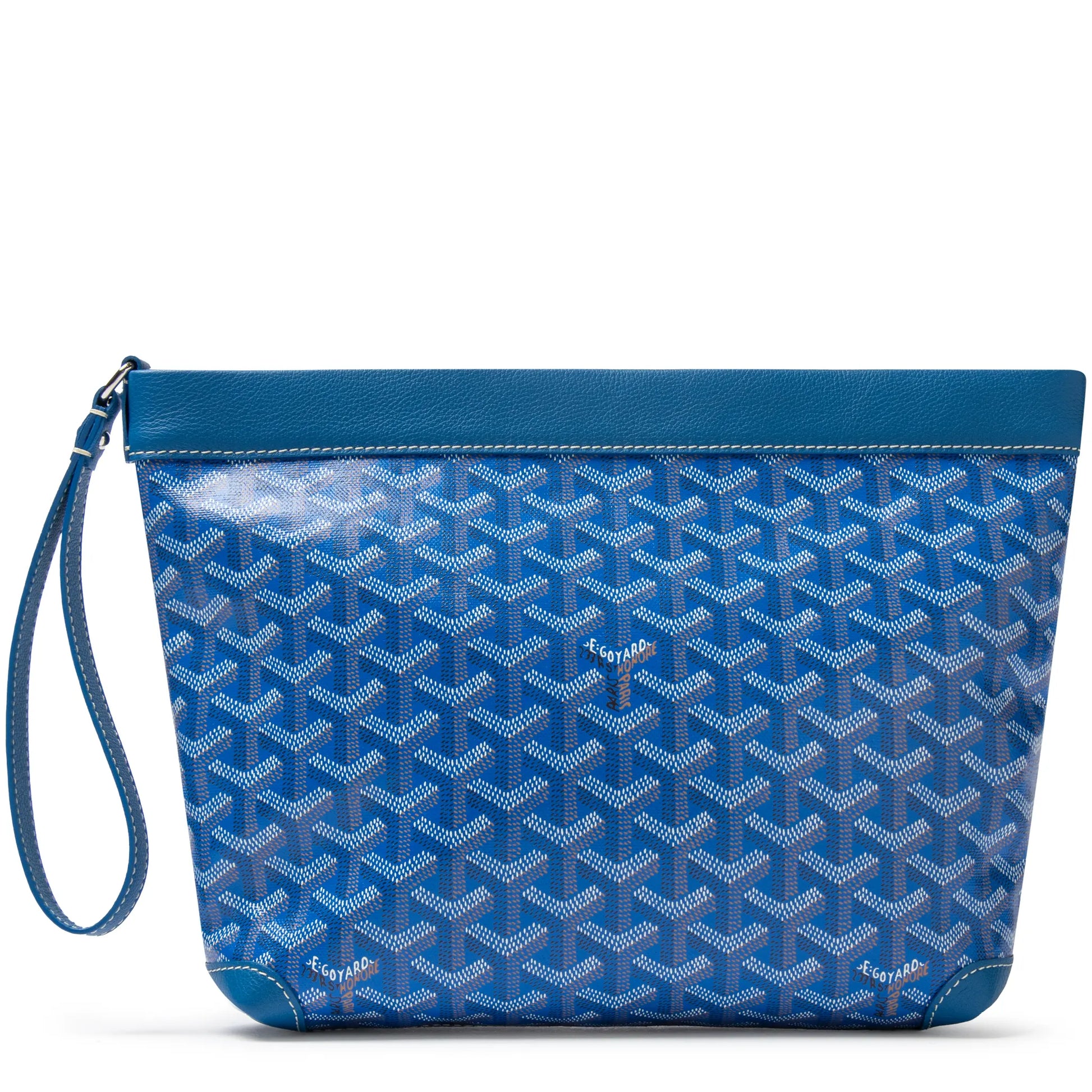 Goyard Conti Sky Blue Pouch