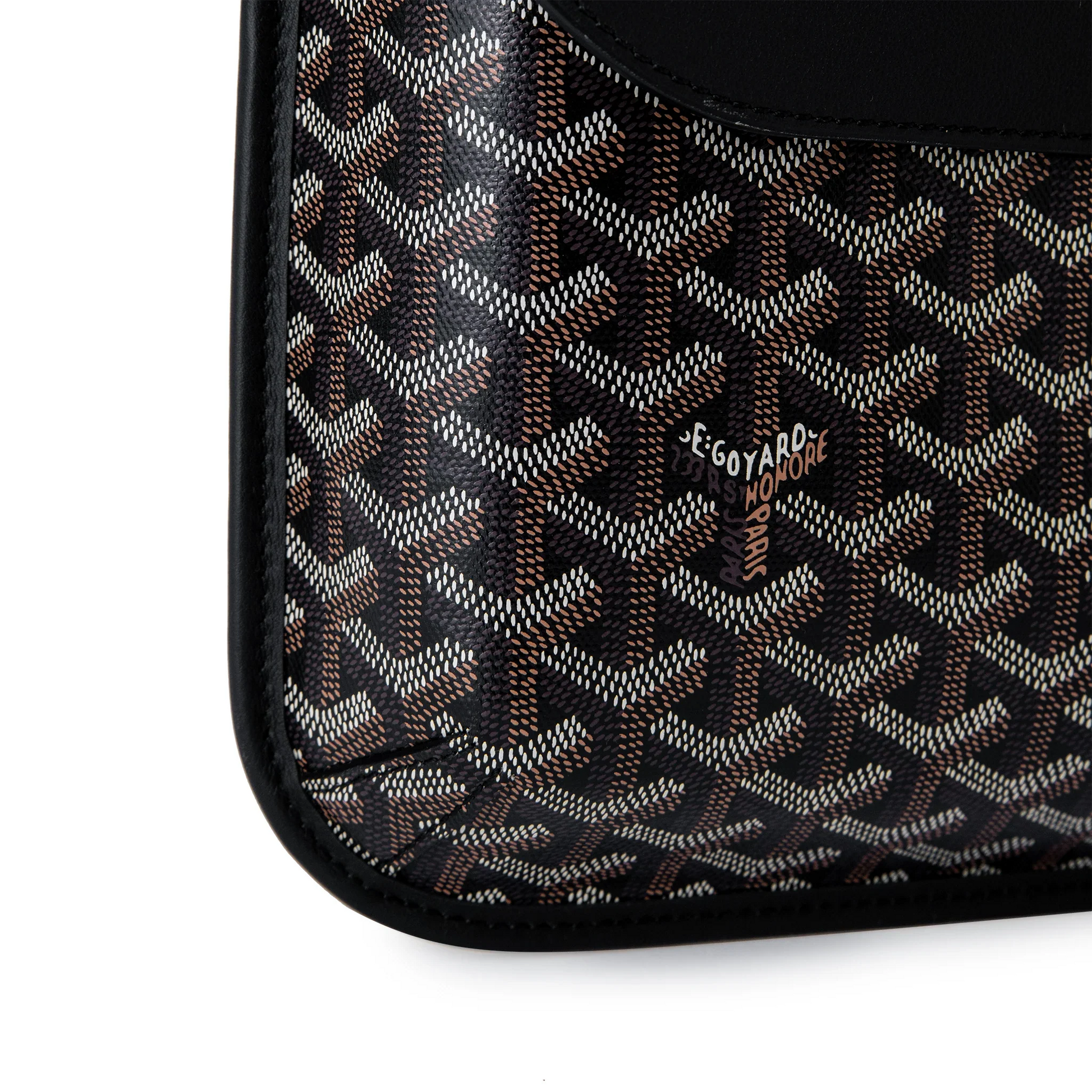 Goyard Coursier Black Messenger Bag
