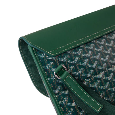Goyard Coursier Green Messenger Bag