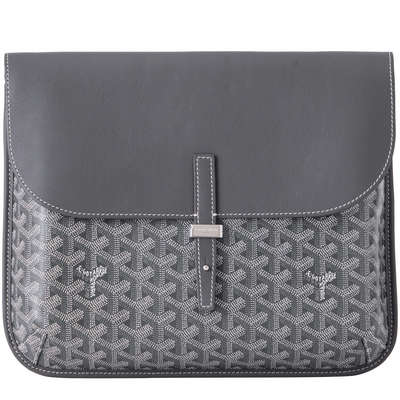 Goyard Coursier Grey Messenger Bag