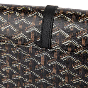 Goyard Goyardine Belvedere II Black PM Messenger Bag