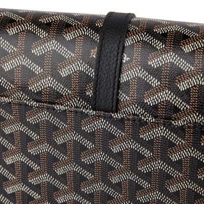 Goyard Goyardine Belvedere II Black PM Messenger Bag