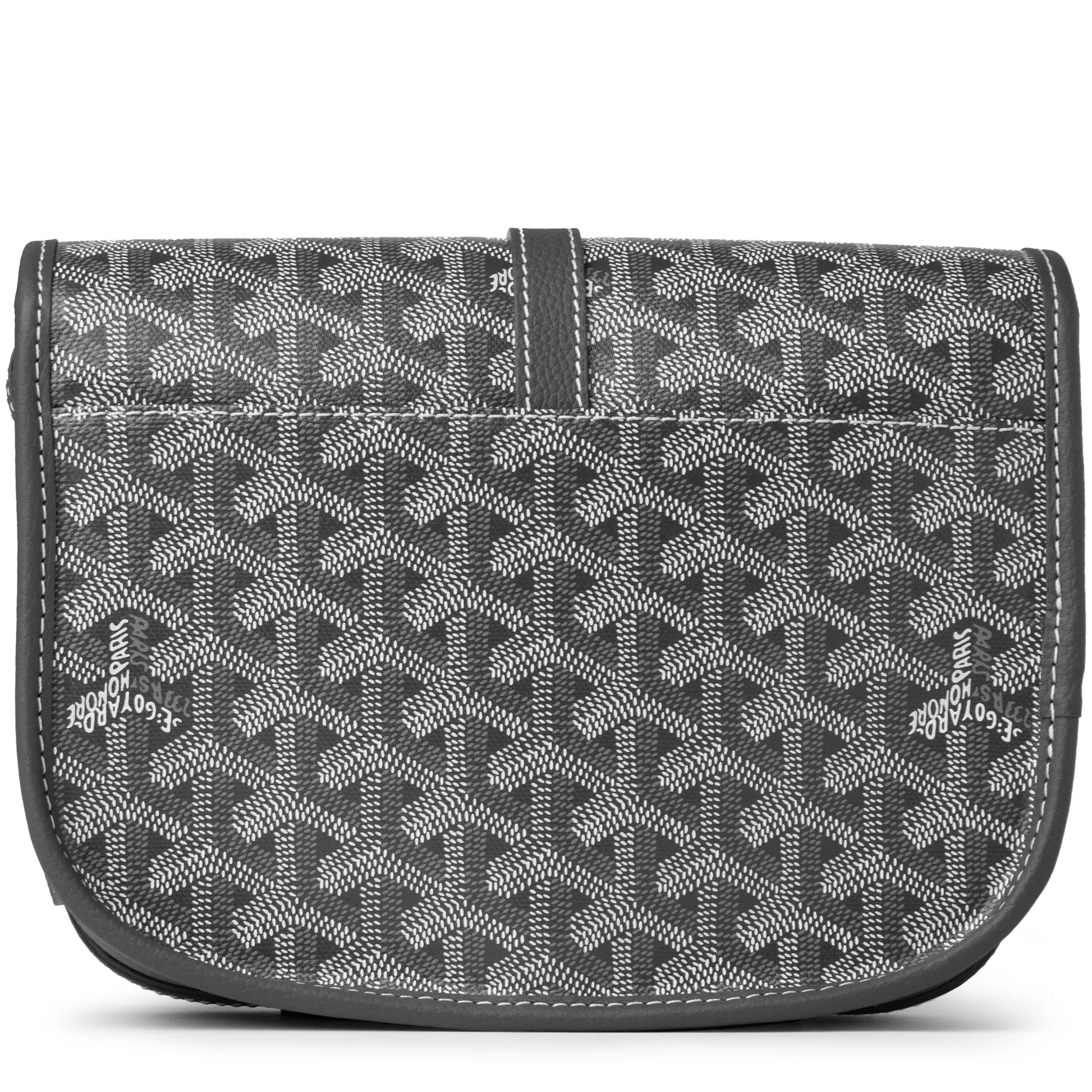 Goyard Goyardine Belvedere II Grey PM Messenger Bag