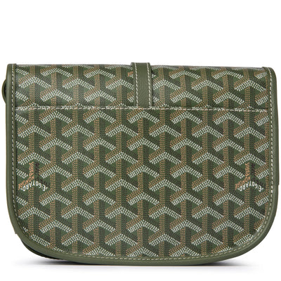 Goyard Goyardine Belvedere II Khaki PM Messenger Bag