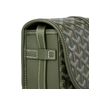 Goyard Goyardine Belvedere II Khaki PM Messenger Bag