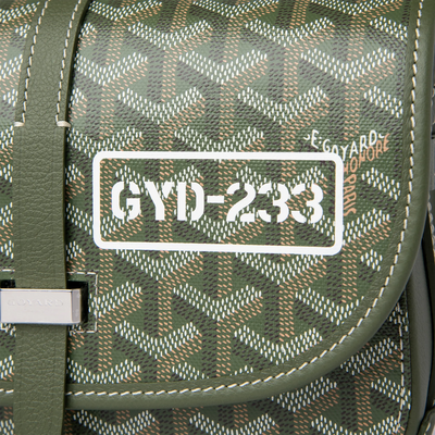 Goyard Goyardine Belvedere II Khaki PM Messenger Bag