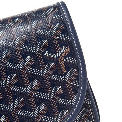 Goyard Goyardine Belvedere II Navy PM Messenger Bag