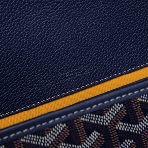 Goyard Goyardine Belvedere II Navy PM Messenger Bag
