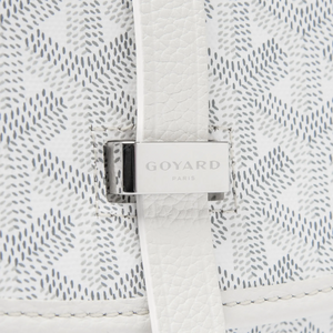 Goyard Goyardine Belvedere II White PM Messenger Bag