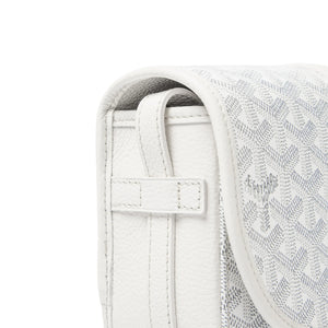 Goyard Goyardine Belvedere II White PM Messenger Bag