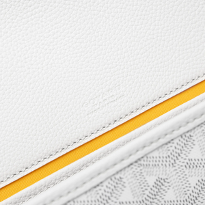 Goyard Goyardine Belvedere II White PM Messenger Bag