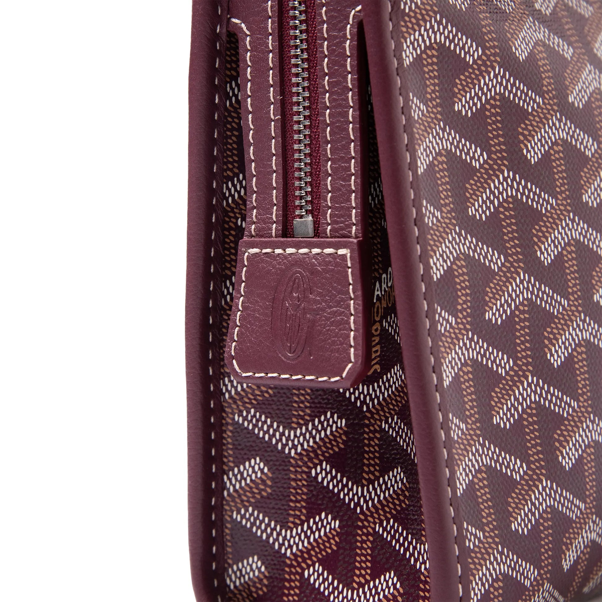 Goyard Jouvence MM Burgundy Washbag