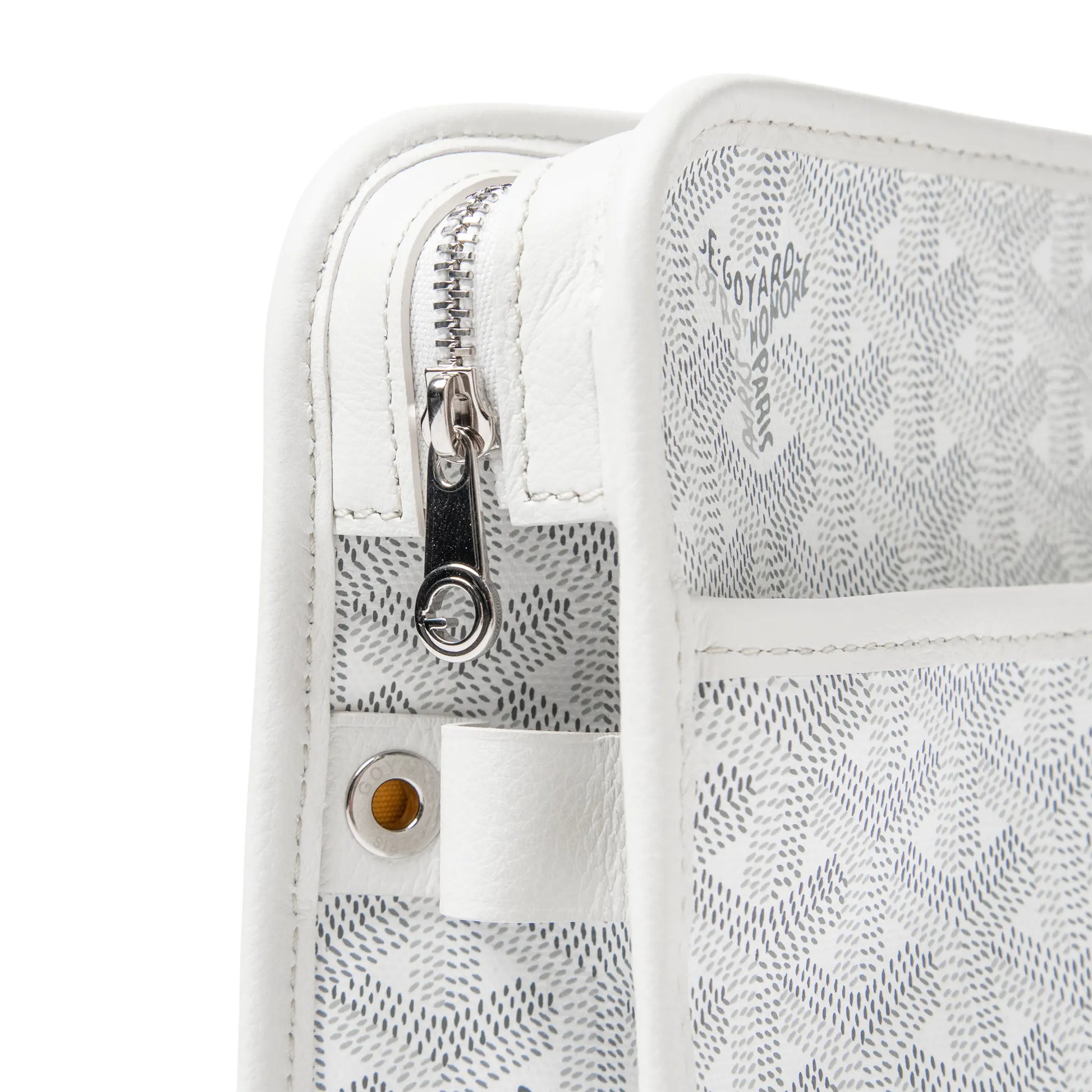 Goyard Jouvence MM White Washbag