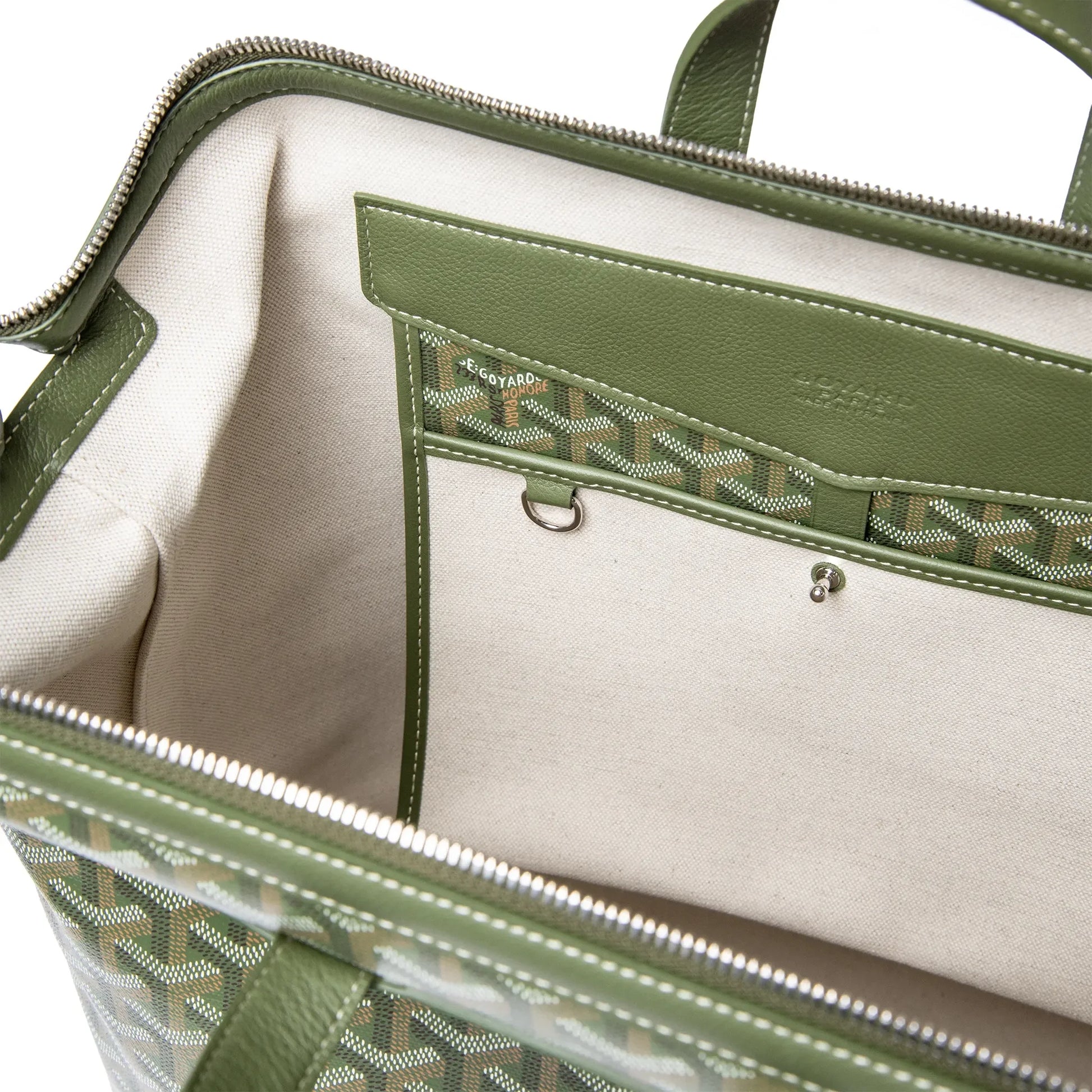 Goyard Khaki Cisalpin Backpack